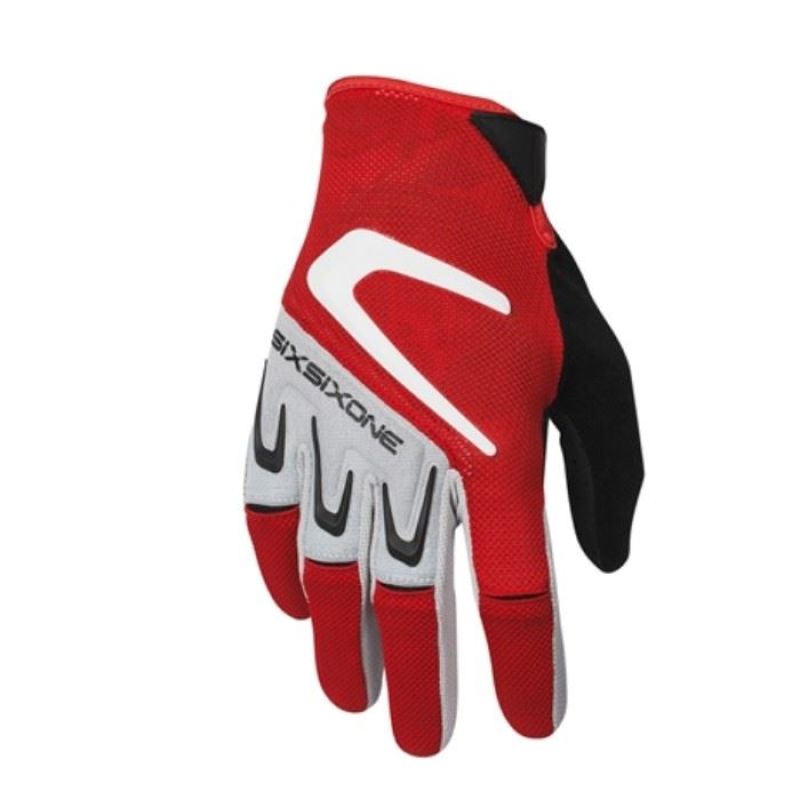 661 Rage Gloves Red piros kesztyű