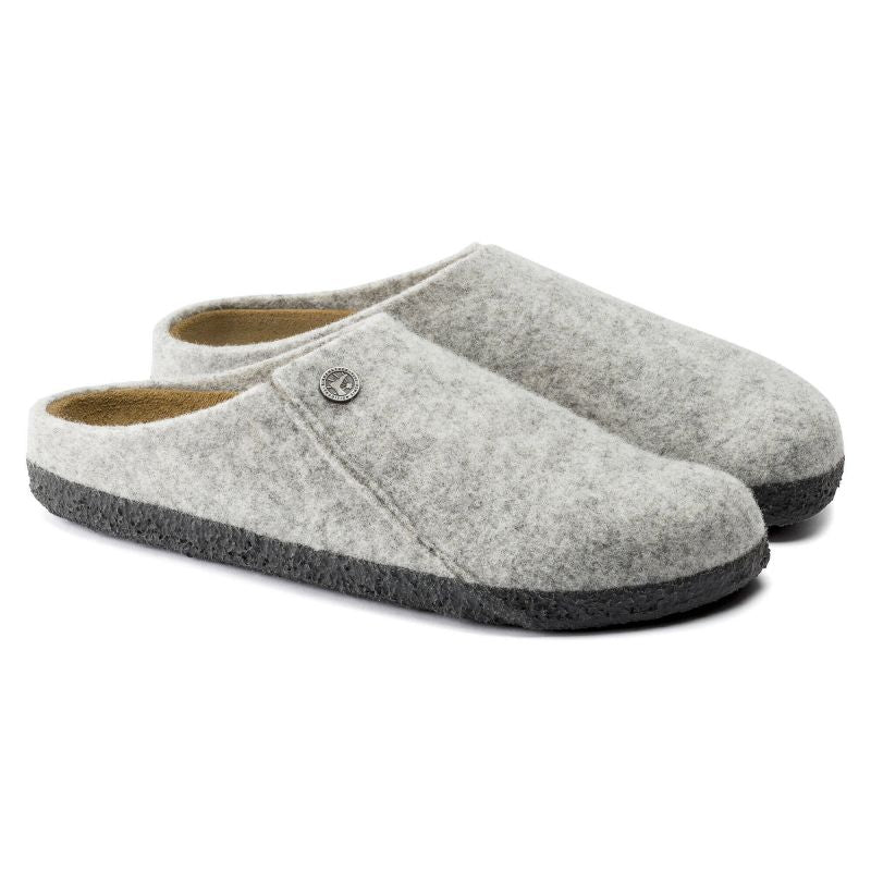 Birkenstock Zermatt Cozy Home Light Gray Wool Felt Slippers Regular Wide (1015080) Egyéb