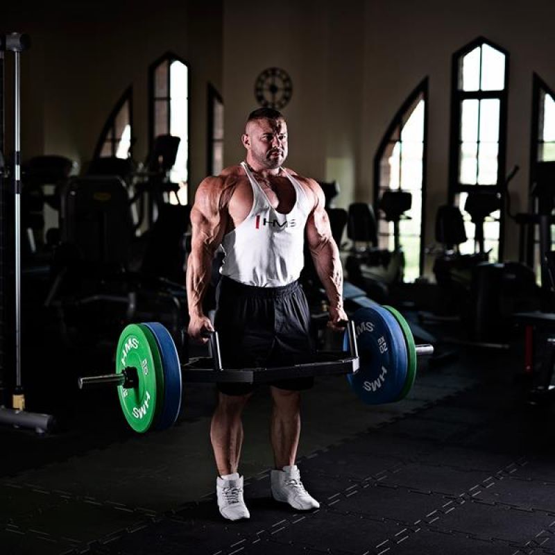 HMS BLUE BUMPER 20 kg Olympic Plate CBR20 kék póló 17-61-023