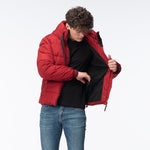 Iguana Men's Quilted Winter Coat MANKO kötött sapka 92800622508