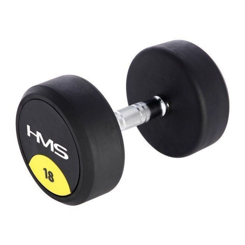 HMS Rubber-coated dumbbell 18kg HG PRO súlyzó 17-66-158