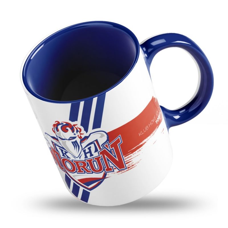 Inny Fan mug with coaster KHT Toruń SREBKHT-KUBP Kiegészítő piros