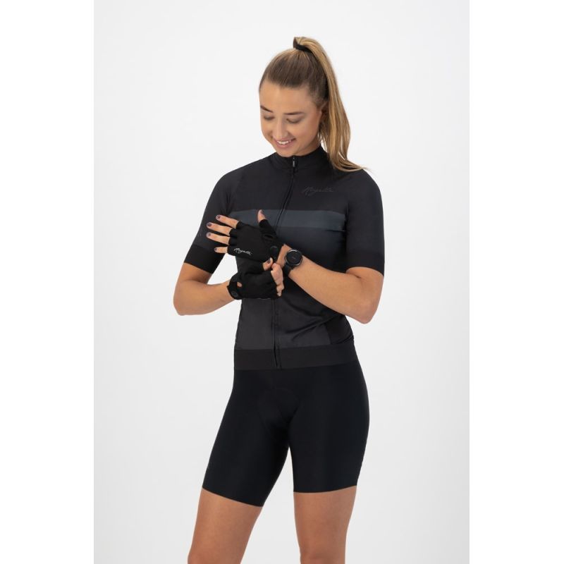 Rogelli CORE women's gloves black fekete kesztyű