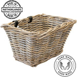 XQMAX Wicker Front Bicycle Basket kerékpár GSP-8007742