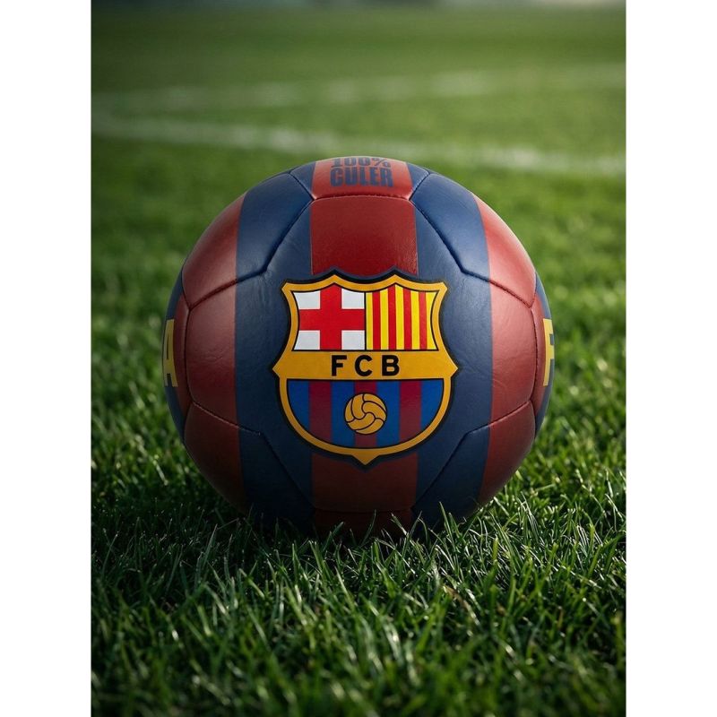 FC Barcelona Official Licensed BB1026 wielokolorowy futball labda