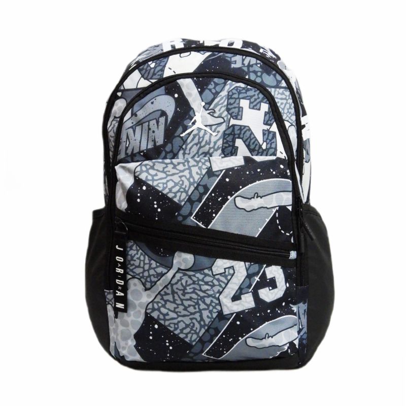 AIR Jordan Jam Patrol Backpack Sport School Backpack – fekete hátizsák MA0924-F69