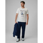 4F Men's regular printed T-shirt póló 4FRSS26TTSHM3993-11S