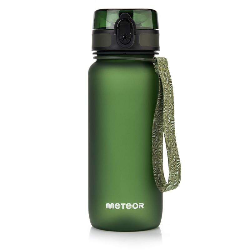 Meteor 650 ml sports bottle dark green uniw water bottles, training equipment