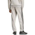 Adidas Men's Essentials 3-Stripes Fleece Tapered Cuffed szürke nadrág KY4127