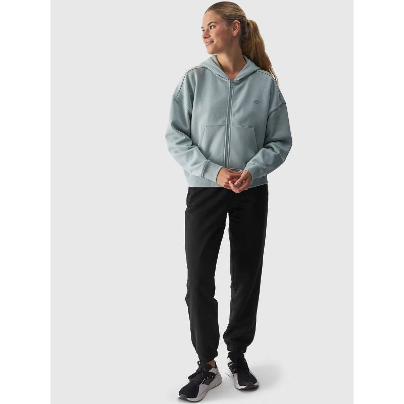 4f Women's zip-up hooded sweatshirt 4FWAW24TSWSF1306-47S General