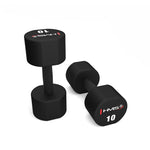 HMS HPT10 2 x 10 KG POLYURETHANE TPU Dumbbells papucs 17-66-219