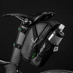 Rockbros C7-1 waterproof bicycle bag with saddle mounting 1.5l - black