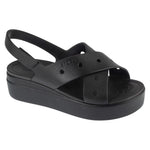 Crocs Brooklyn 4U Cross Strap Sandal W Black 36/37 női papucs 212254-001