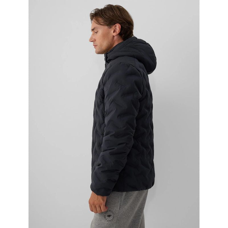 4F Men’s Winter Puffer Jacket with Synthetic Insulation kötött sapka 4FRAW26TDJAM1025-20S