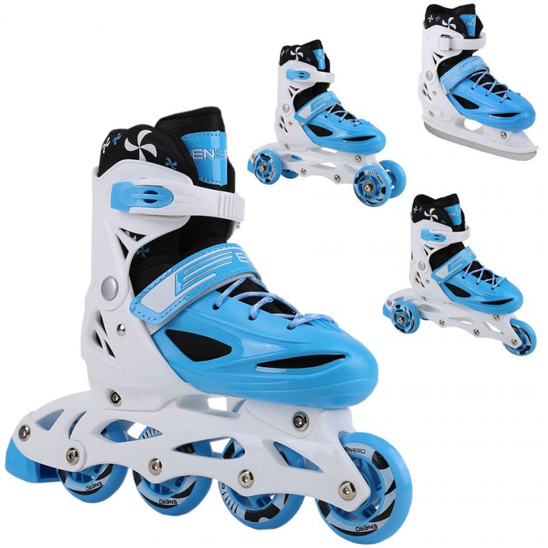 Inny Enero 4in1 inline skates Enero Runner Jr 1007205-1007212-1007229 Cipő kék