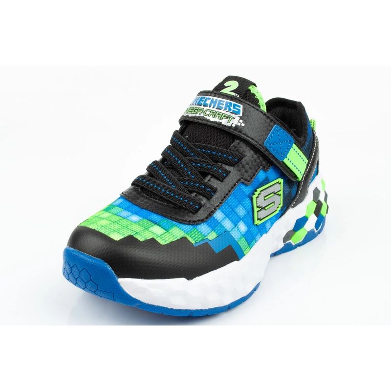Skechers Minecraft LED Jr 402204L/BBLM Utcai cipő