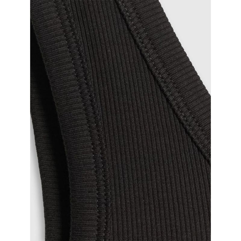 Women's slim ribbed knit top 4F