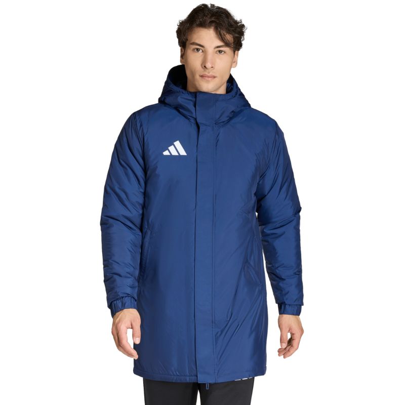 Men's adidas Entrada 26 Stadium Navy Blue JZ6669 sötétkék kabát