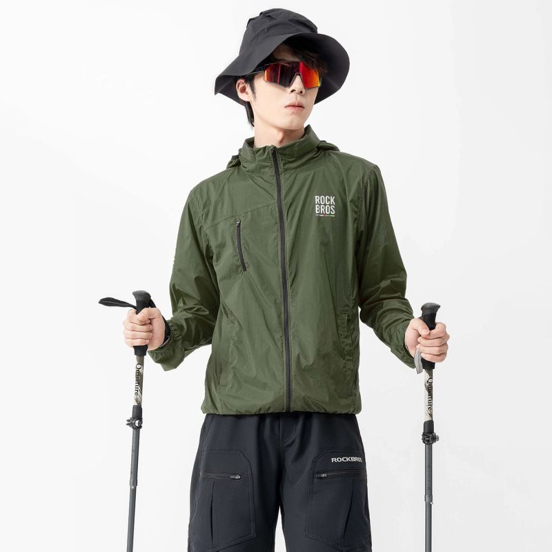 Rockbros ROAD TO SKY L Bicycle Windbreaker - Green l \ zielony ruházat
