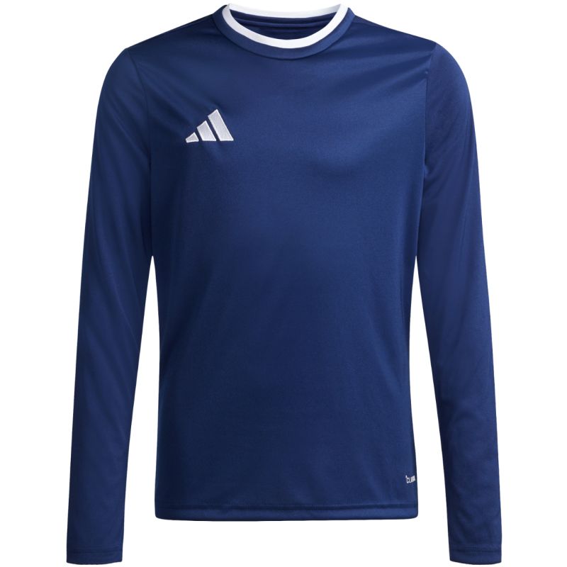 adidas Entrada 26 Long Sleeve Jersey Navy Blue KF5877 104cm hosszú ujjú póló