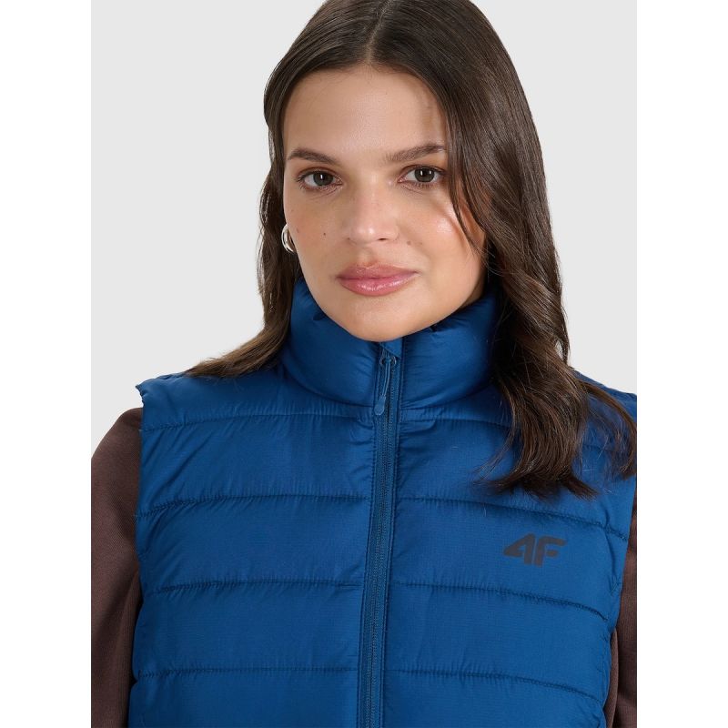 Women's down vest with synthetic filling 4F 4FWAW25TVJAF218-51S kabát