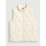 Girls' down vest with synthetic filling 4F 4FJRAW25TVJAF323-11S kabát