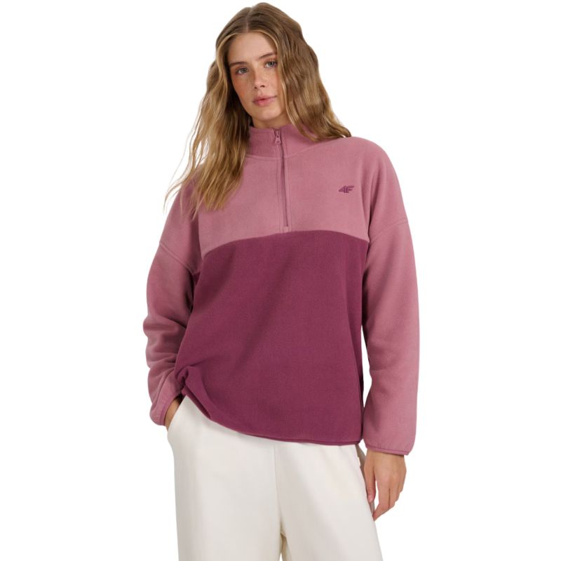 4f Fleece sweatshirt W 4FWAW25TFLEF421 53S Pulóver