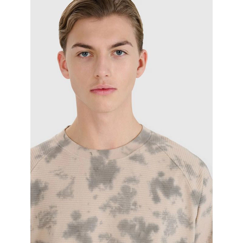 Men's sweatshirt without zipper and hood 4F 4FRSS25TSWSM2180-83A kapucnis pulóver