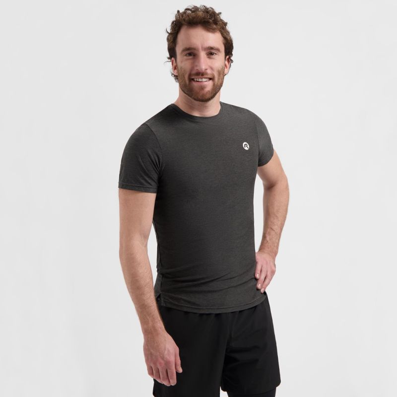Rogelli ESSENTIAL running shirt gray 2XL