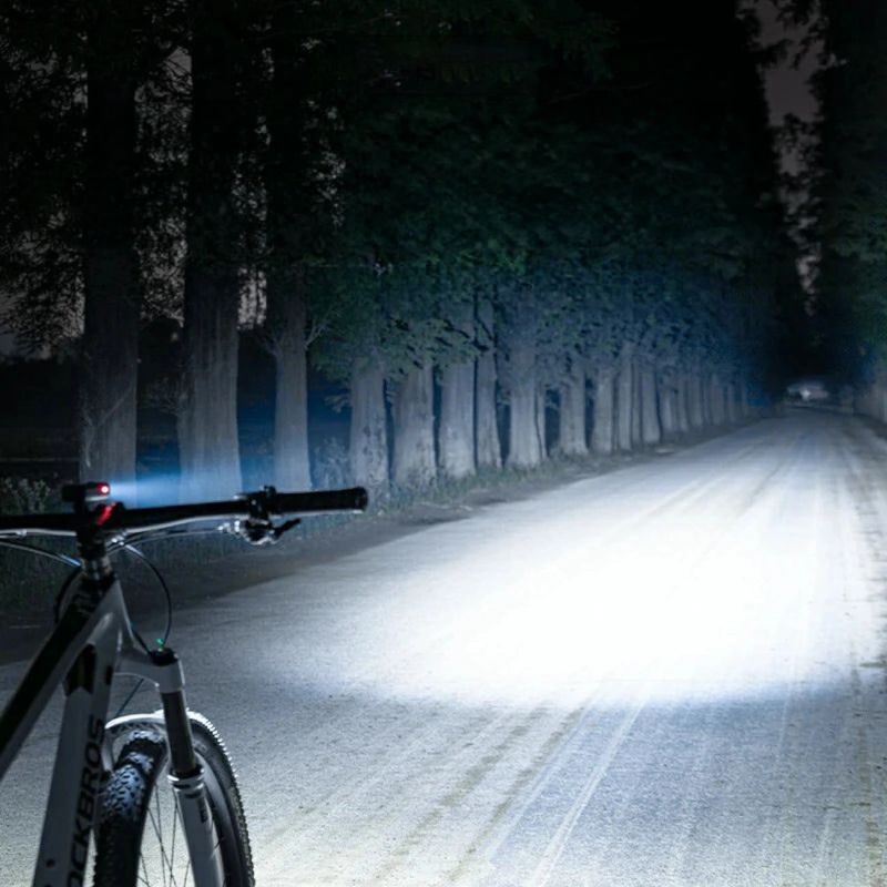 Rockbros Front Bike Light 400lm USB-C - fekete kiegészítő 304004-211798