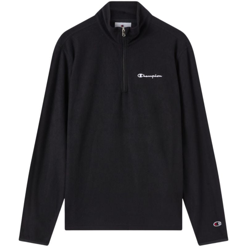 Champion Half Zip Top Men's Fleece Sweatshirt Black 220446 KK001 fekete férfi pulóver 220446KK001