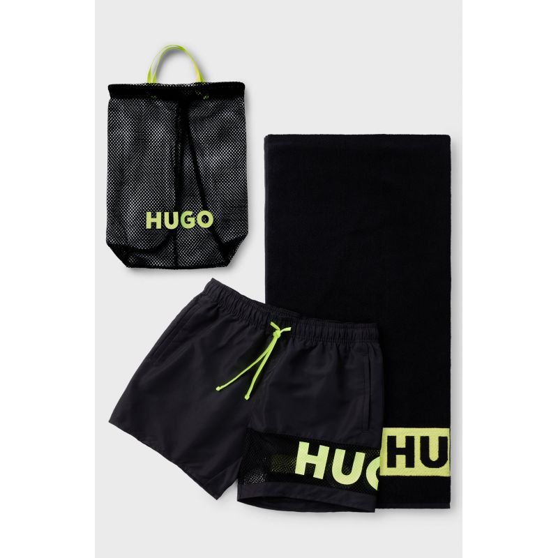 Inny Hugo Cruise M 50515502-001 swim shorts + towel set Úszóruha
