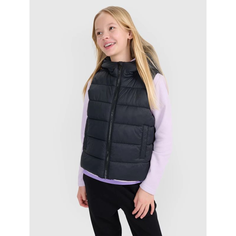 4f Girls' down vest with synthetic filling 4FJWSS25TVJAF166-20S Kiegészítő