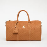 AIR Jordan Women's Jam Suede Monogram Duffle Cognac - uniwersalny táska