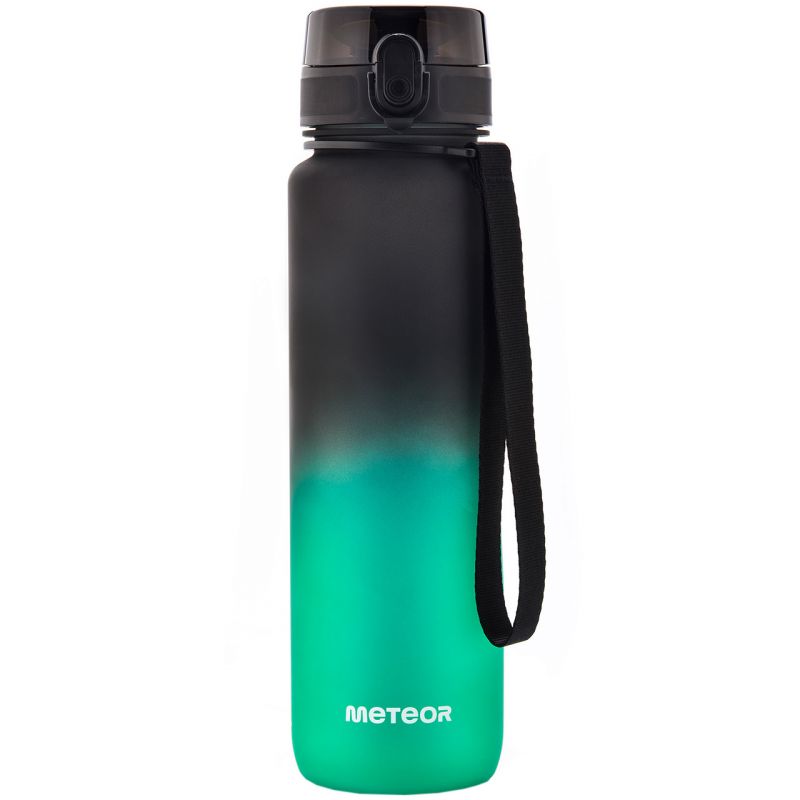 Meteor Bottle 1000 ml fekete water bottles, training equipment