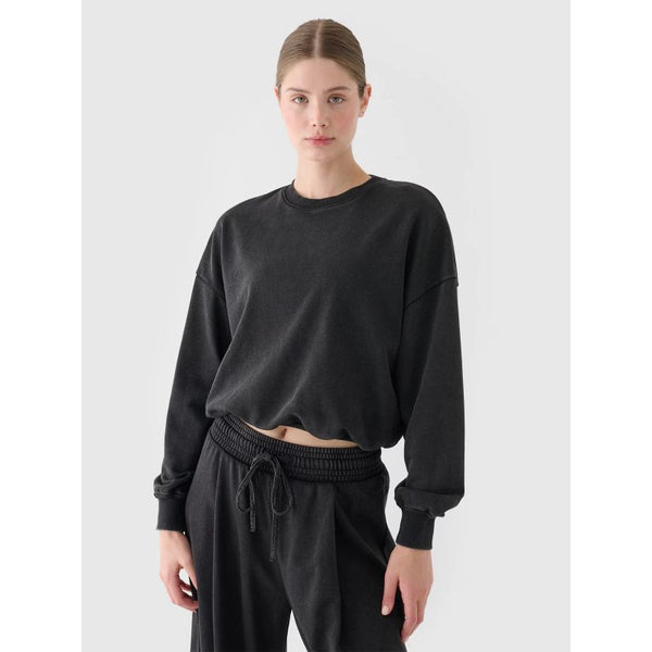 4f Women's sweatshirt without zipper and hood 4FRSS24TSWSF2032-20S General