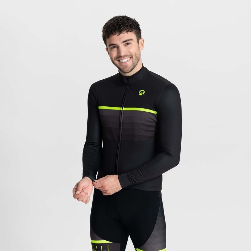 Rogelli HERO II fluorescent long sleeve 2XL póló