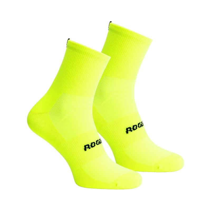 Rogelli socks ESSENTIAL 2-PACK fluor zokni
