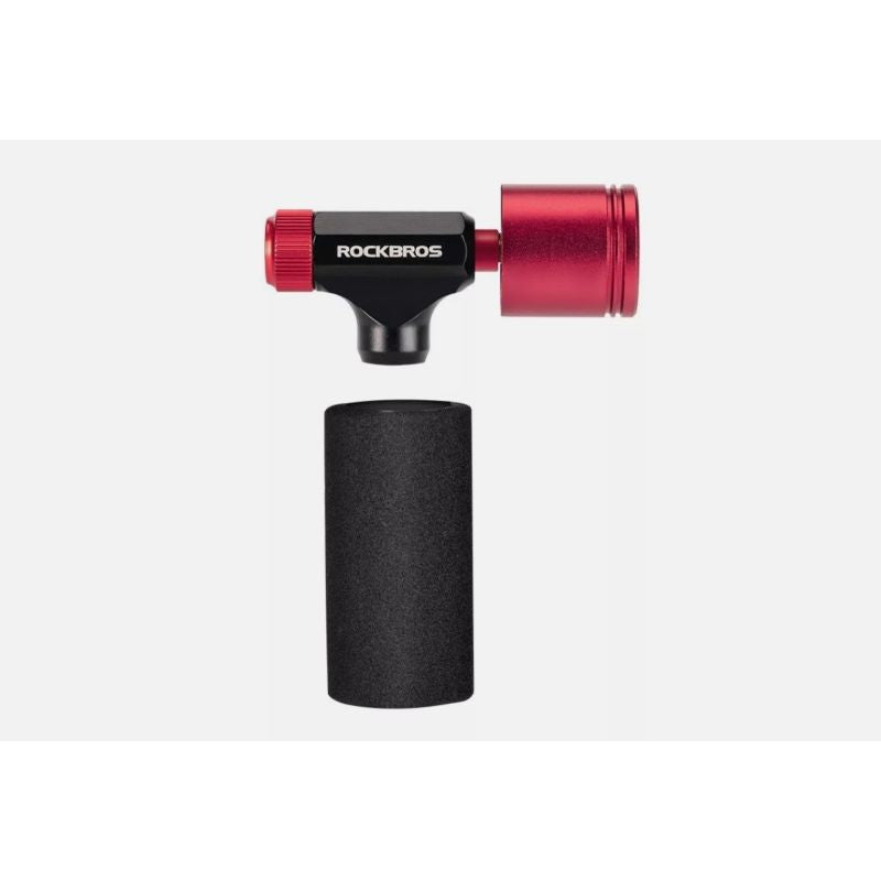 Rockbros mini CO2 pump with pressure gauge