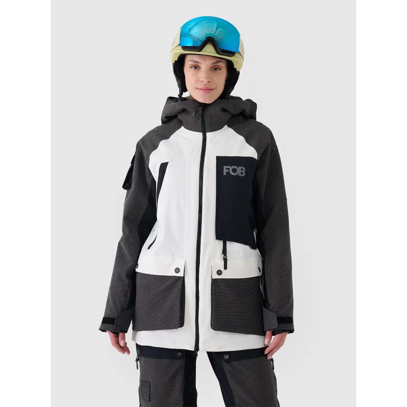 4f Women's 10000 membrane snowboard jacket 4FWAW24TTJAF587-11S General