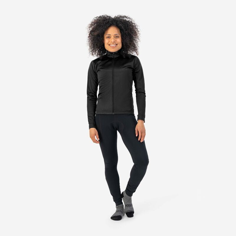 Rogelli CORE Women's Long Sleeve T-Shirt fekete póló