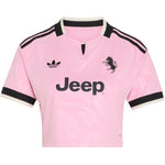 Adidas Juventus 26/27 Away Cropped Jersey Women's Pink/Black 2xs kiegészítő KB8842