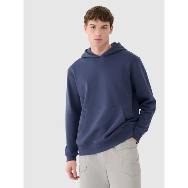4f Men's sweatshirt with hood, open, 4FWSS25TSWSM1749-22S General