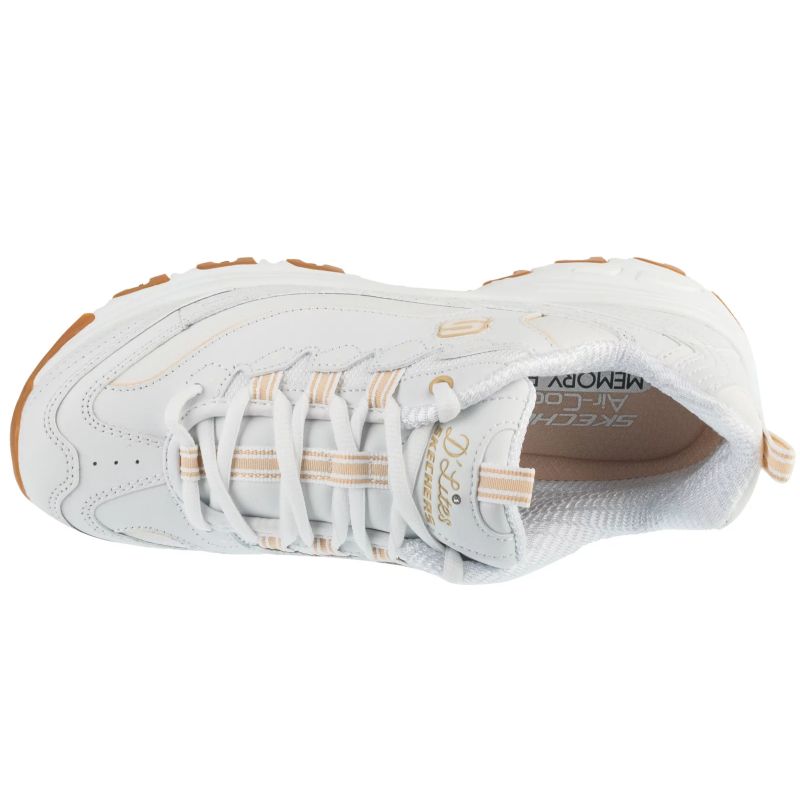 Skechers D'Lites - Good Neutral 149807-WHT fehér utcai cipő