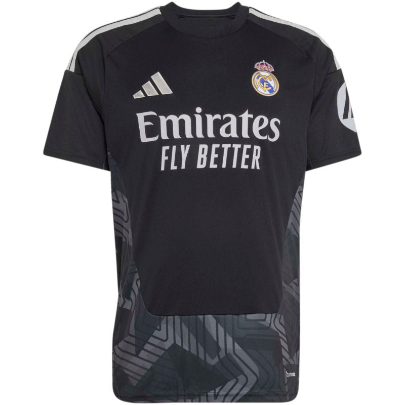 Adidas Men's Real Madrid 26/27 Home Goalkeeper Jersey fekete ruházat KC3988