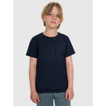 4F Boy's regular printed T-shirt póló 4FJRMM00TTSHM3255-31S