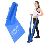 Enero Pro TRAINING TAPE FOR PILATES EXERCISES .550MM 15-25KG kék training bands, training equipment, socks tapes