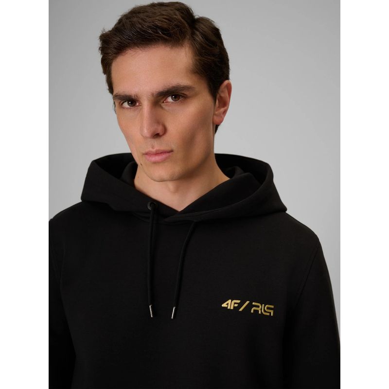 4F Men's regular hooded sweatshirt | Robert Lewandowski férfi kapucnis pulóver RL9KSS26TSWSM2954-20S