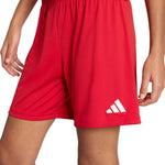 adidas Entrada 26 women's red JZ2536 2xs short