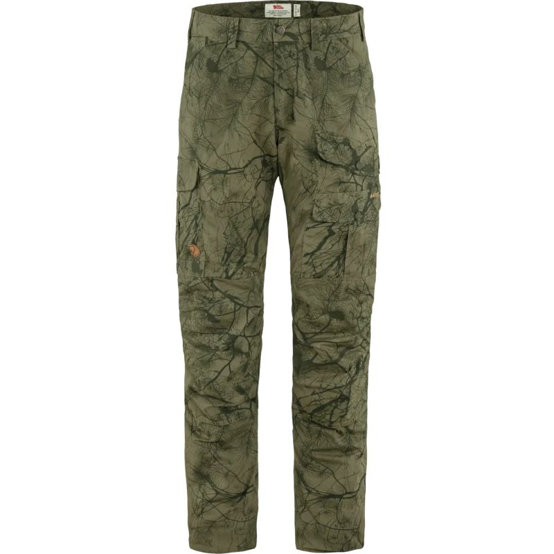 Fjällräven Barents Pro Hydratic Trs M Green Camo-Deep Forest Men's Trousers (F90228-626-662) General